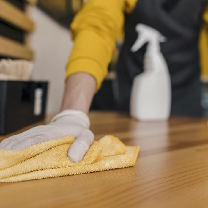 Who wins in a cleaning battle? Rubber gloves or your bare hands?