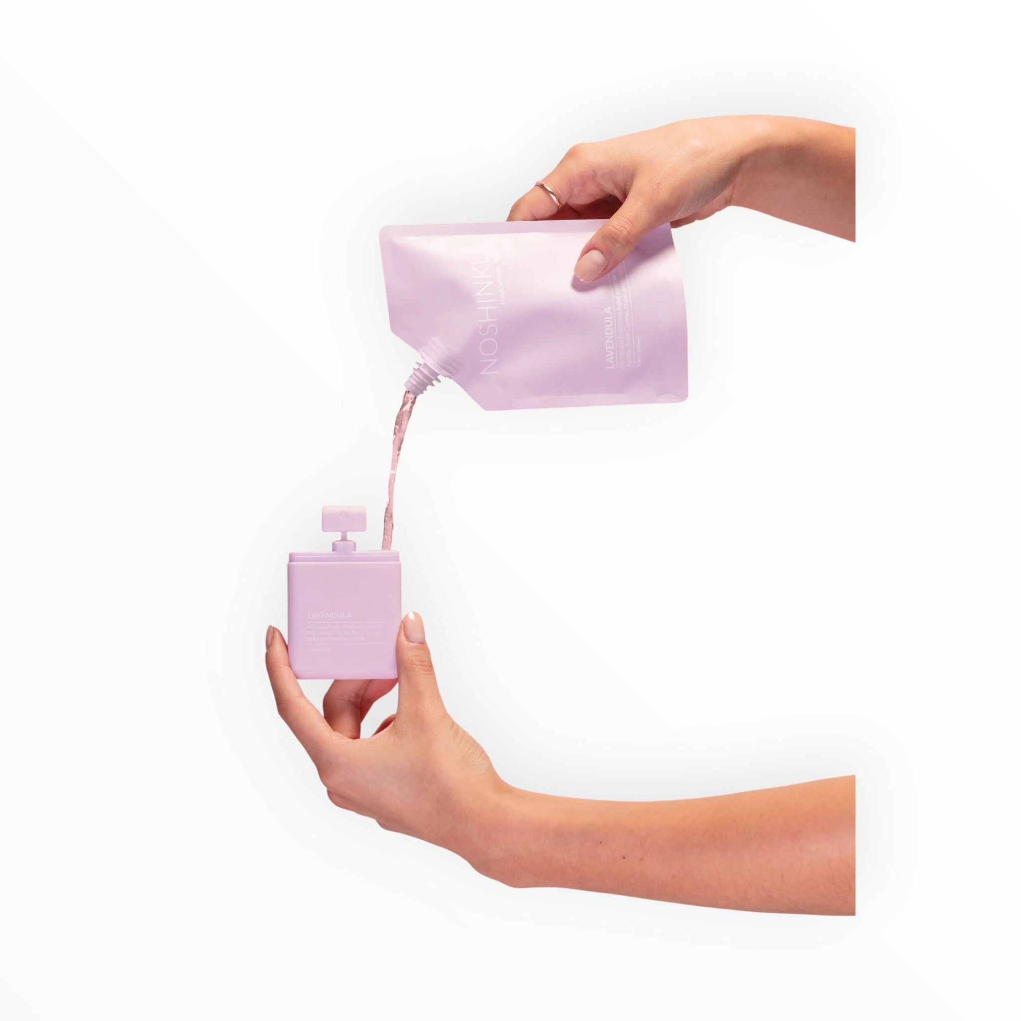 Noshinku Refillable Pocket Hand Sanitizer| Skincare‑Level Clean