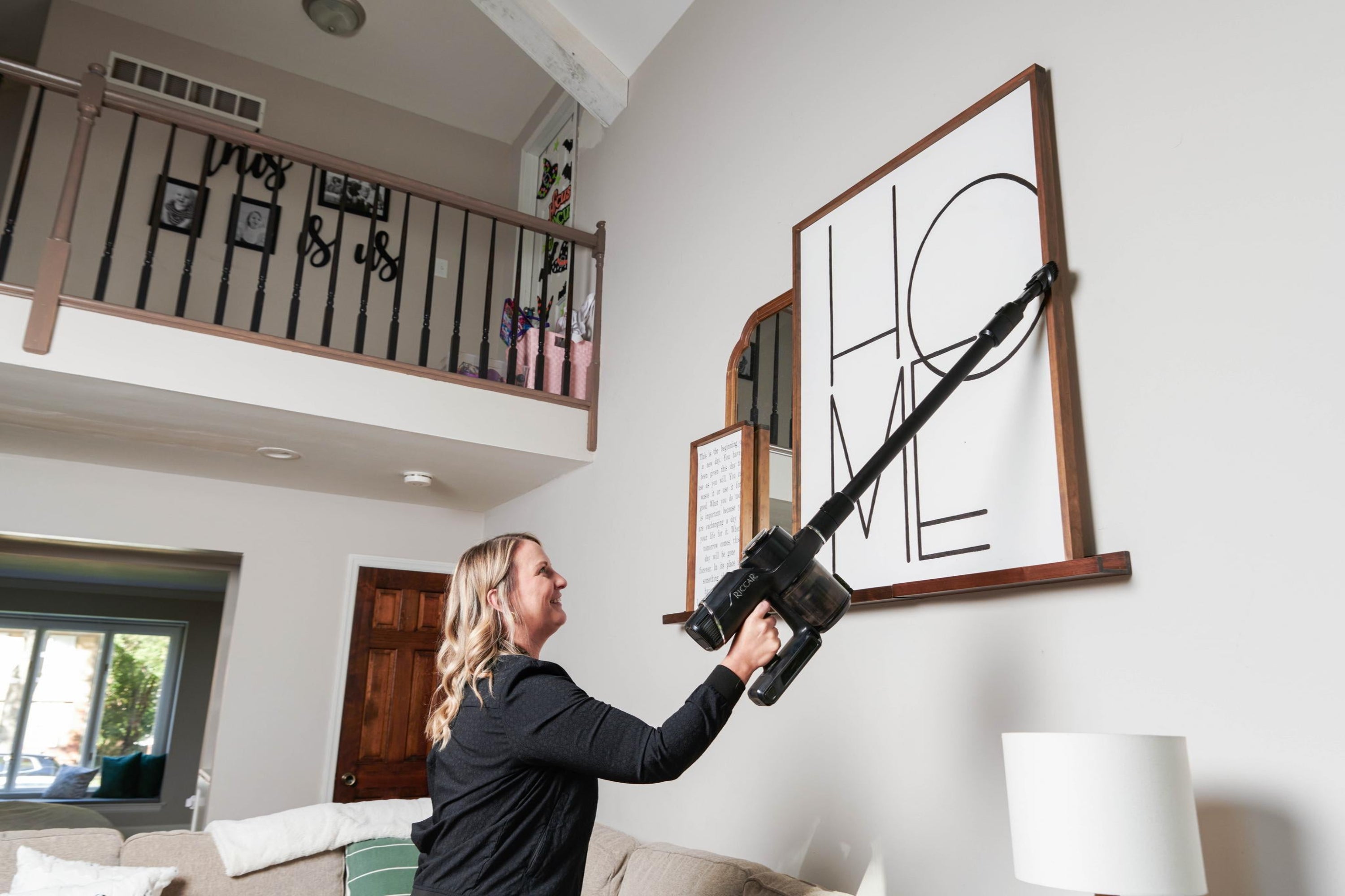 Riccar R65 Cordless Stick Vacuum | Smart Sensor, Dual HEPA, 40-Minute Runtime - A-1 Vacuum