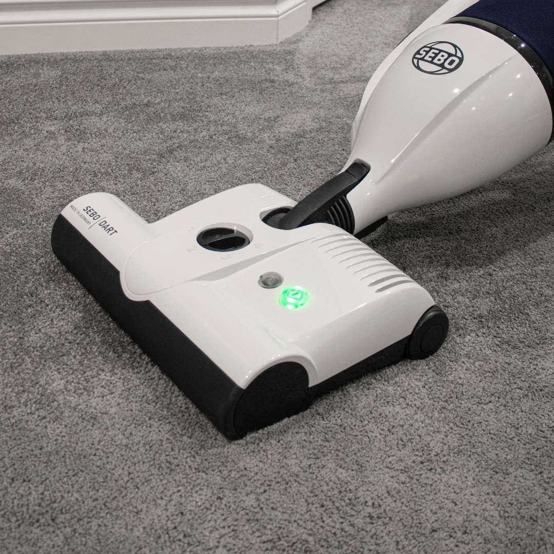 SEBO Dart Upright Vacuum | German, Stylish, Powerful