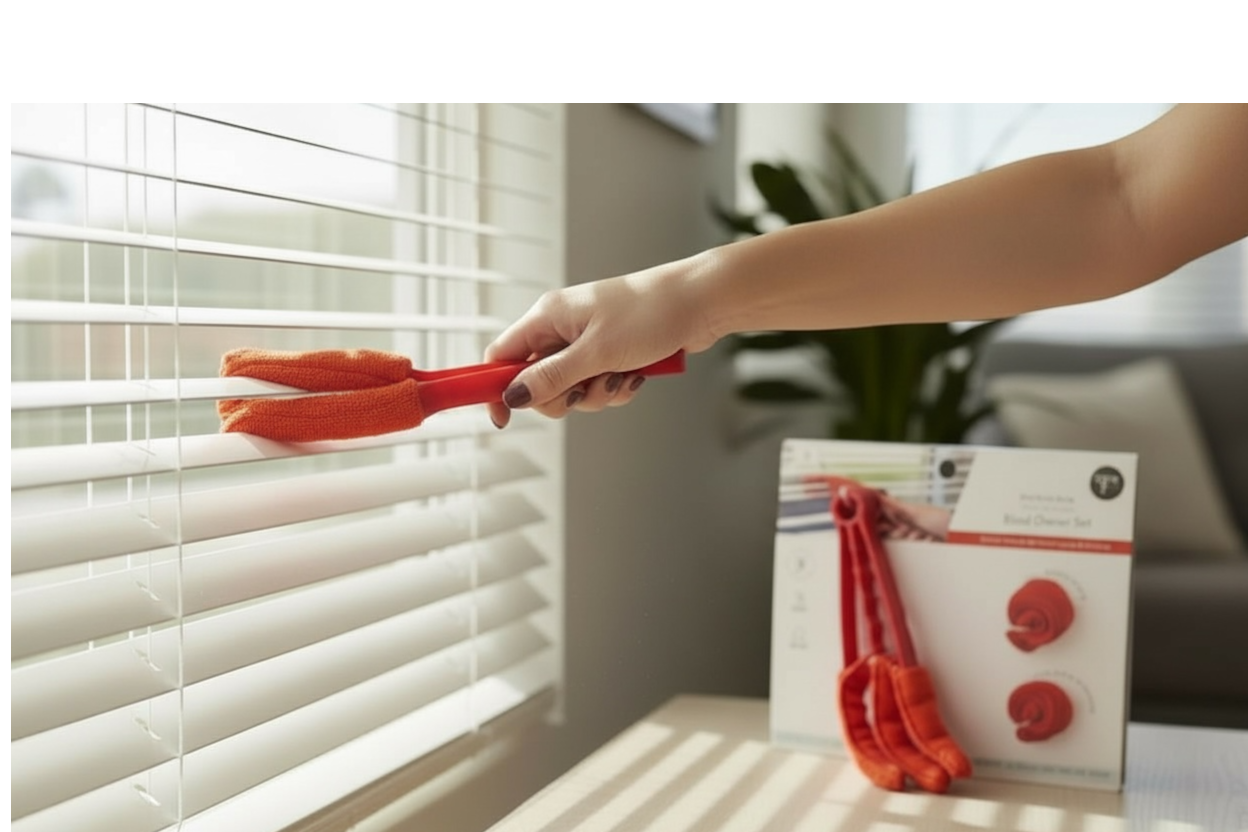 Blind and Vent  Duster Set | Microfiber, Washable, Convenient