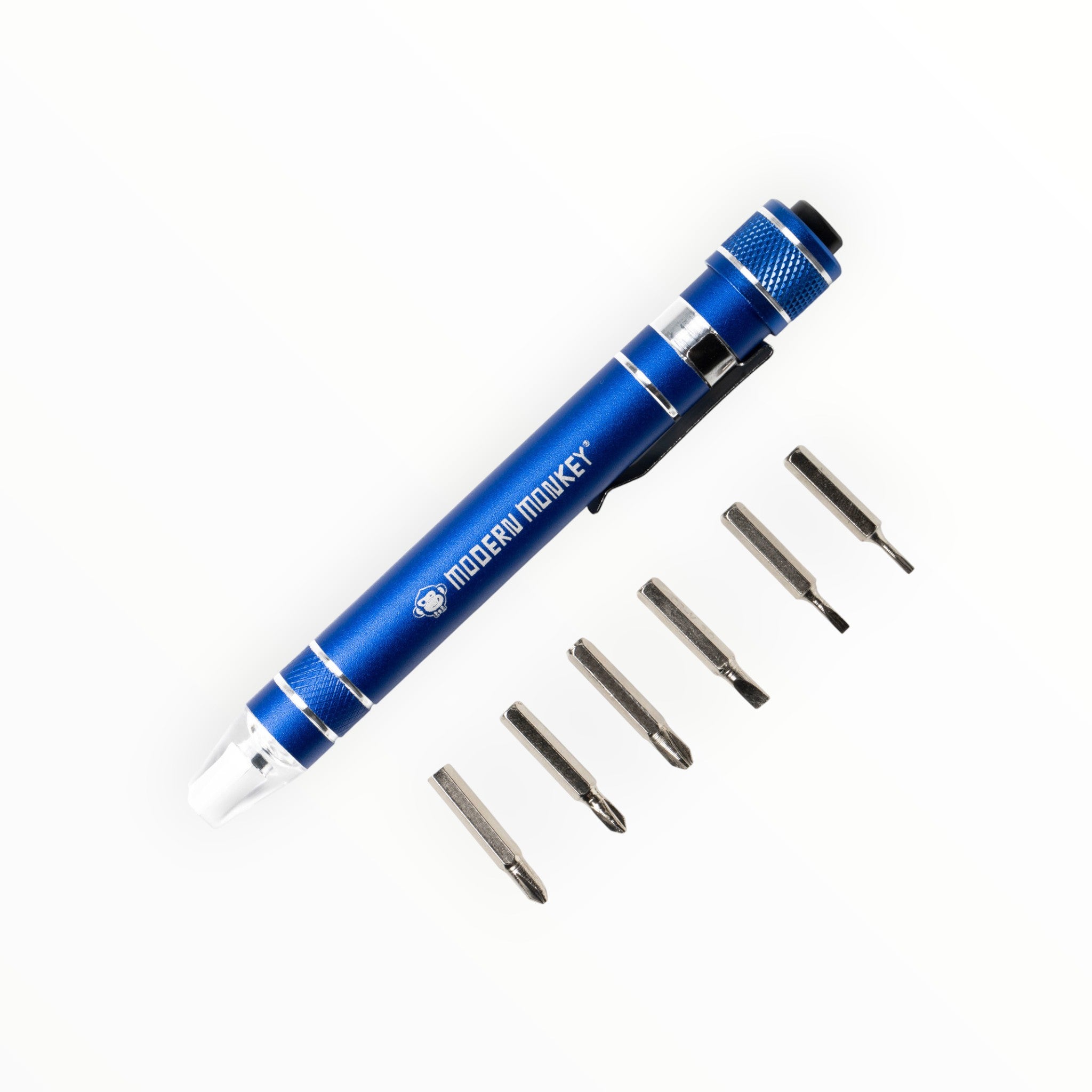 Screw’d Up 6‑in‑1 Mini LED Screwdriver| Handy, Magnetic, Bright