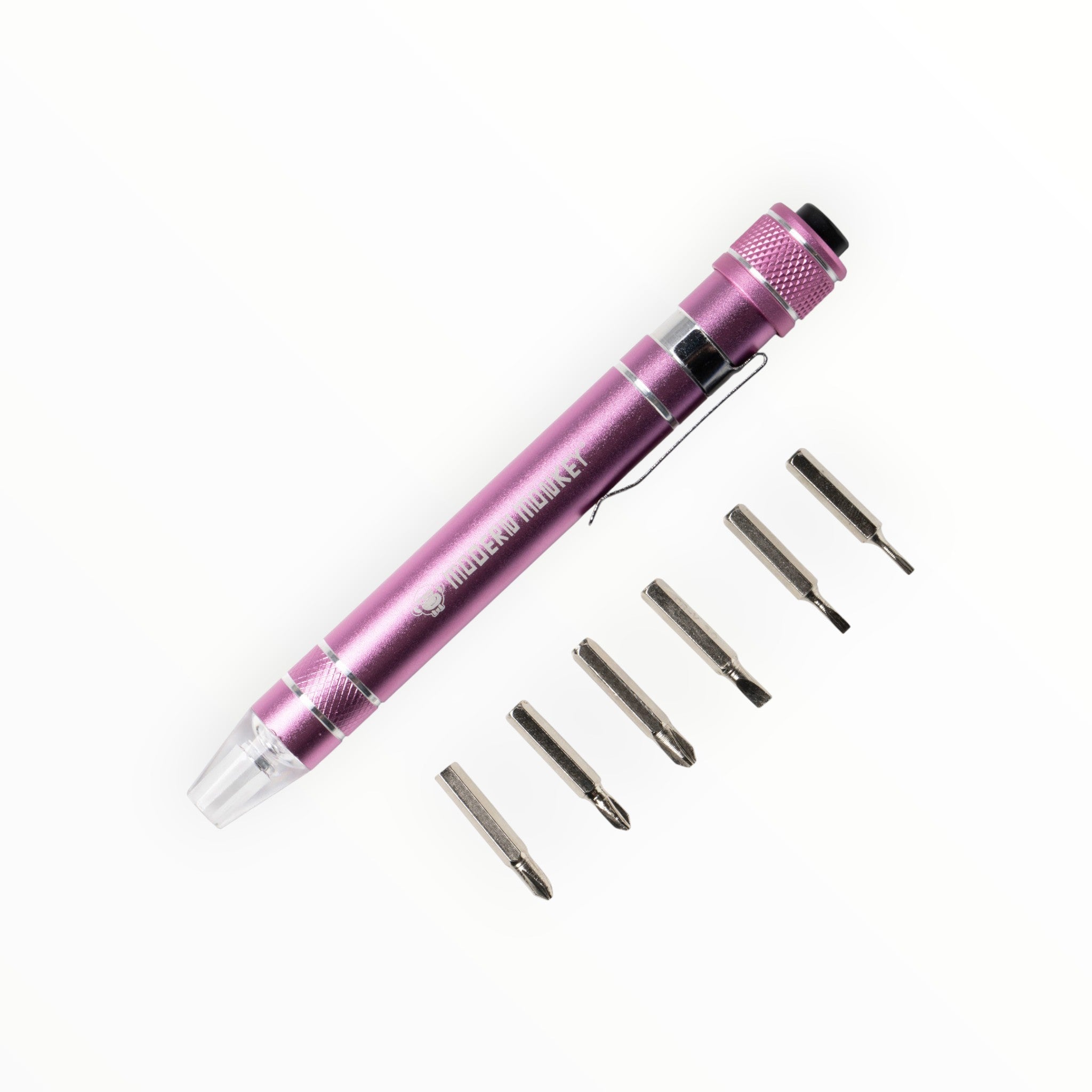 Screw’d Up 6‑in‑1 Mini LED Screwdriver| Handy, Magnetic, Bright