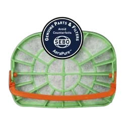 SEBO Felix/Dart Active Charcoal Filter — Part No. 7185AM - A-1 Vacuum