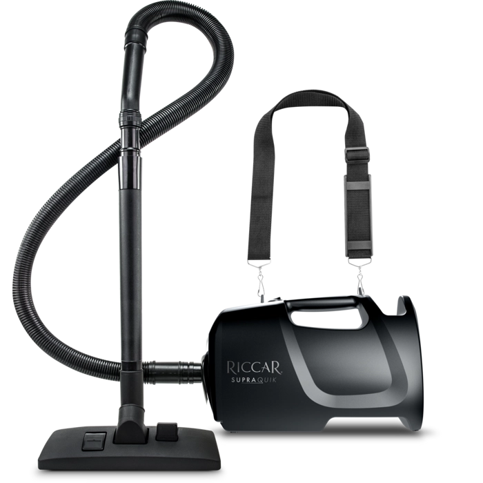 SupraQwik Portable Canister Vacuum With Shoulder Strap